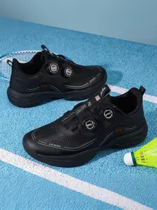 Unisex Lightweight Badminton Shoes, Breathable Comfort Volleyball Tennis Ping Pong Shoes, Adjustable Dial Design, Ideal for Sports Activities