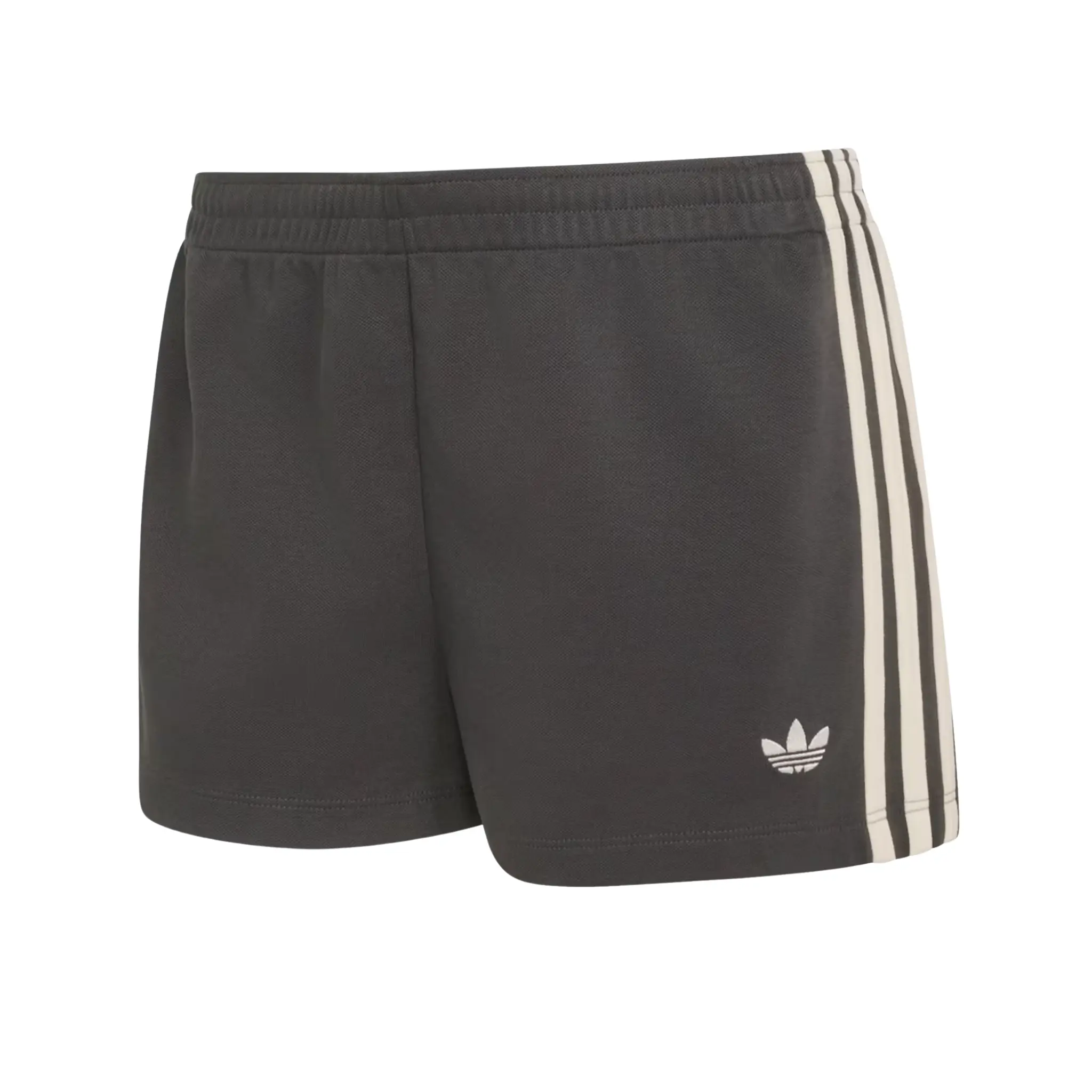 Adidas Originals Women's Black Graphic Detail Track Short - Relaxed Fit, Athleisure Outfits, Casual Wear, Track Style Women's Sports Shorts, KU9205, Aesthetic, Multi-Size Women's Sports Shorts