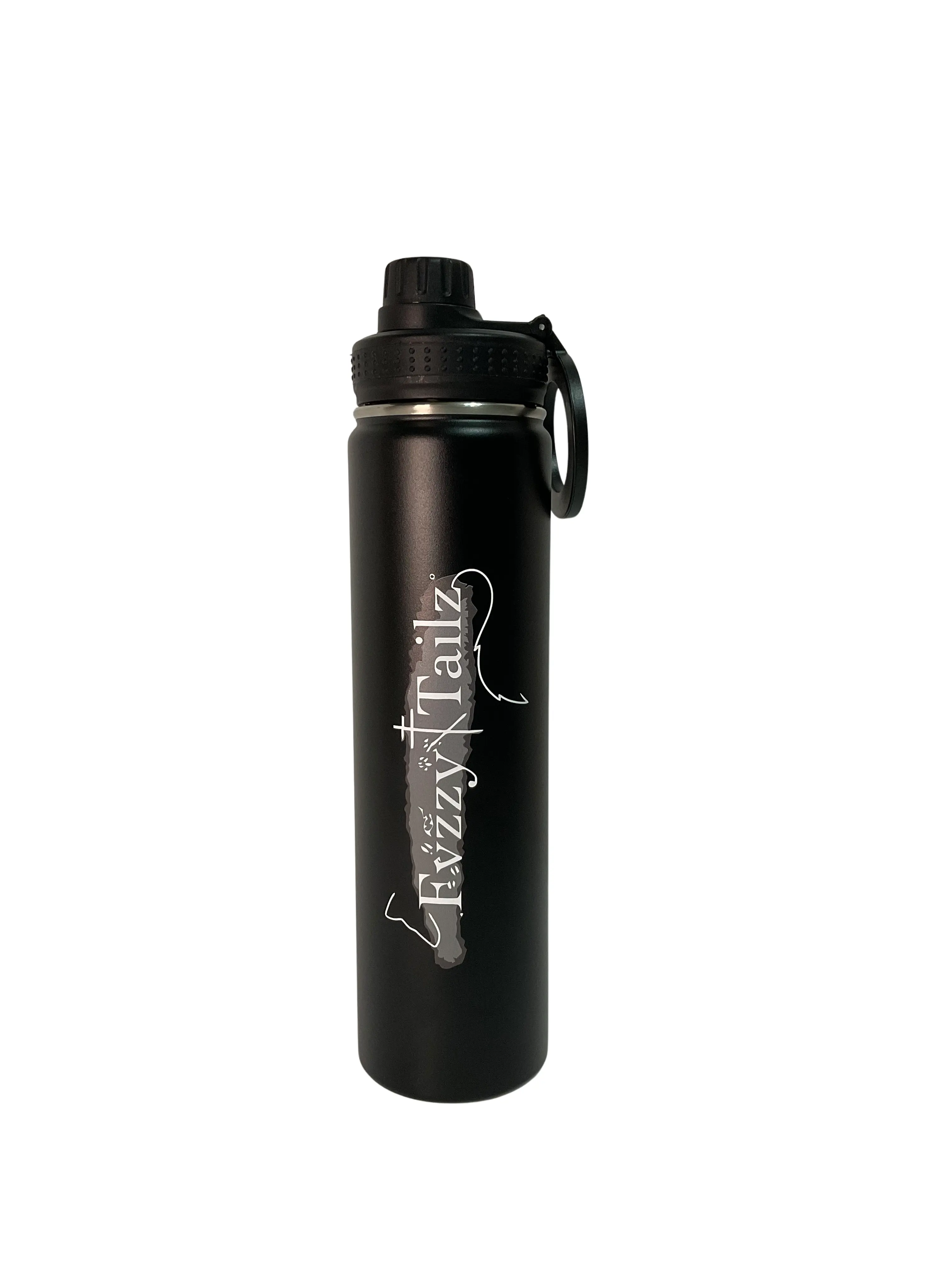 FvzzyTailz 24oz Stainless Steel Vacuum Flask Water Bottle, Flasks