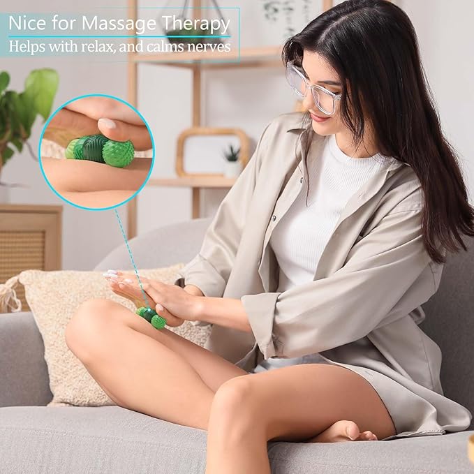 Silicone Magnetic Fidget Balls (4 Pack) Stress Relief Sensory Toy for Adults & Teens ADHD & Anxiety Relief Desk Fidget Toy Autism Sensory Balls Office Stress Toys Gift for Men Women Teens