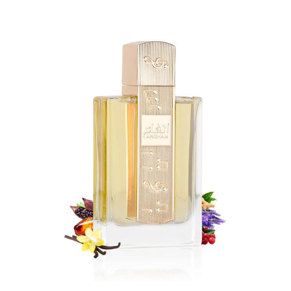 Lattafa Perfumes Angham for Women Eau de Parfum Spray 3.4 oz 100ml - Long Lasting Luxury Women's Arabian Perfume fragrance - Oriental Vanilla Scented Scent Aroma Cologne Cosmetic