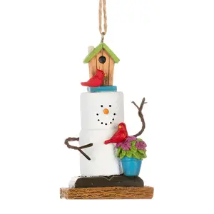 Smores with Birdhouse Ornament