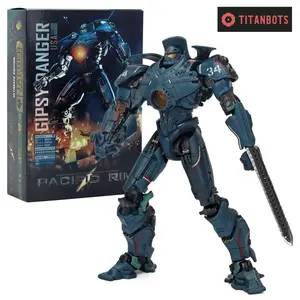 Giant Robot Mecha Action Figures Set, Limited Edition Model Toys, Obsidian Fury Included - 7.5 inches