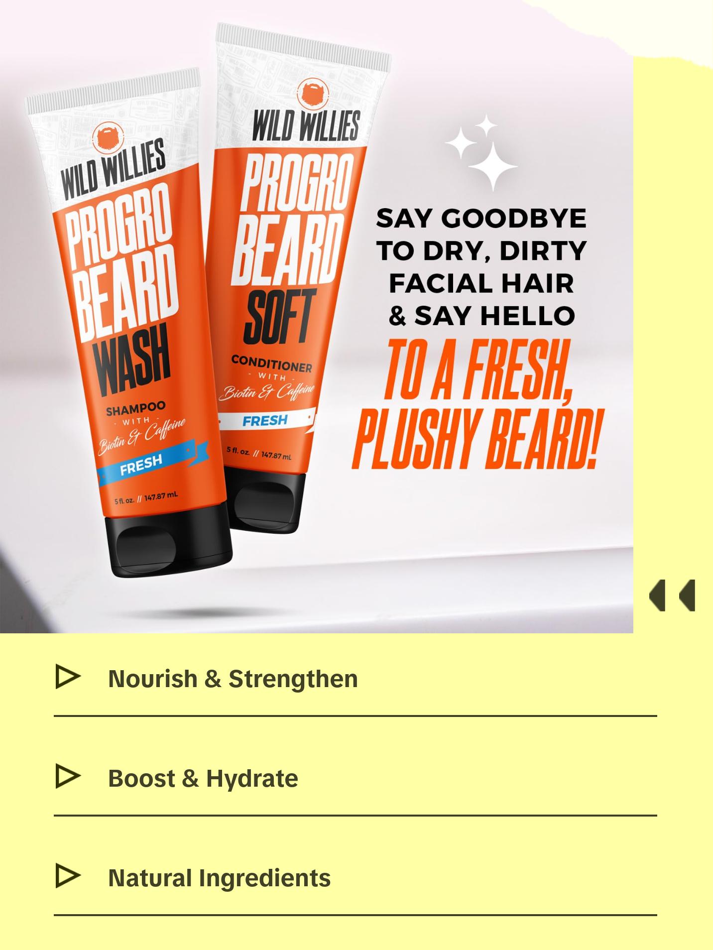 Beard Care Kit, Biotin Fortified Shampoo & Conditioner with Caffeine, 2 4-Oz Bottles, Promotes Healthy Beard Growth & Boost Serum Hair Care Comfort Beard Care Kit, Biotin Fortified Shampoo & Conditioner with Caffeine, 2 4-Oz Bottles, Promotes Healthy Beard Growth & Boost Serum Hair Care Comfort