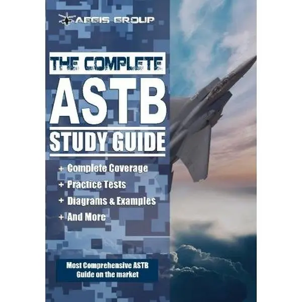 Used Exam Review Book - The Complete ASTB Study Guide: Preparation Guide and Practice Test for the ASTB-E Exam by John Mackey (Paperback, English) - Books, Learning Book