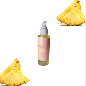 Pineapple Body Oil - Tropical Sweetness - Gentle Skin Formula - Refreshing Fragrance for a Soft, Glowing Complexion