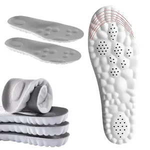 Soft Cloud Foam Insoles Men Women, 4D Ergonomic Support Inserts Featuring Shock Absorption, Anti Fatigue & Foot Discomfort Relief for Daily Shoes