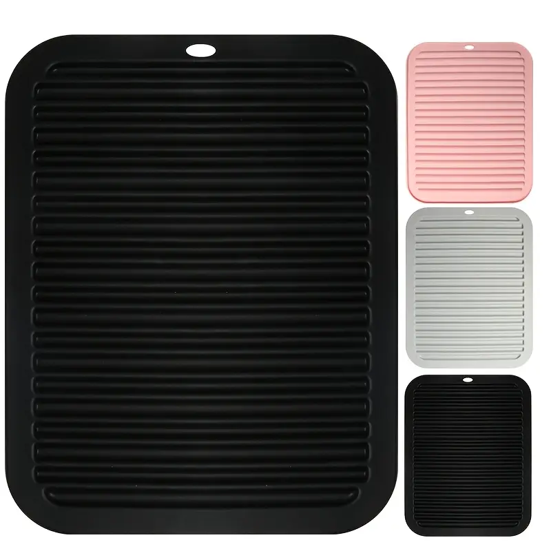 Hair Curler Heat Protection Pad, Silicone Hair Iron Cover, Travel Portable Lightweight Anti-Scald Storage Bag, Styling Tool Insulation Mat, Accessories