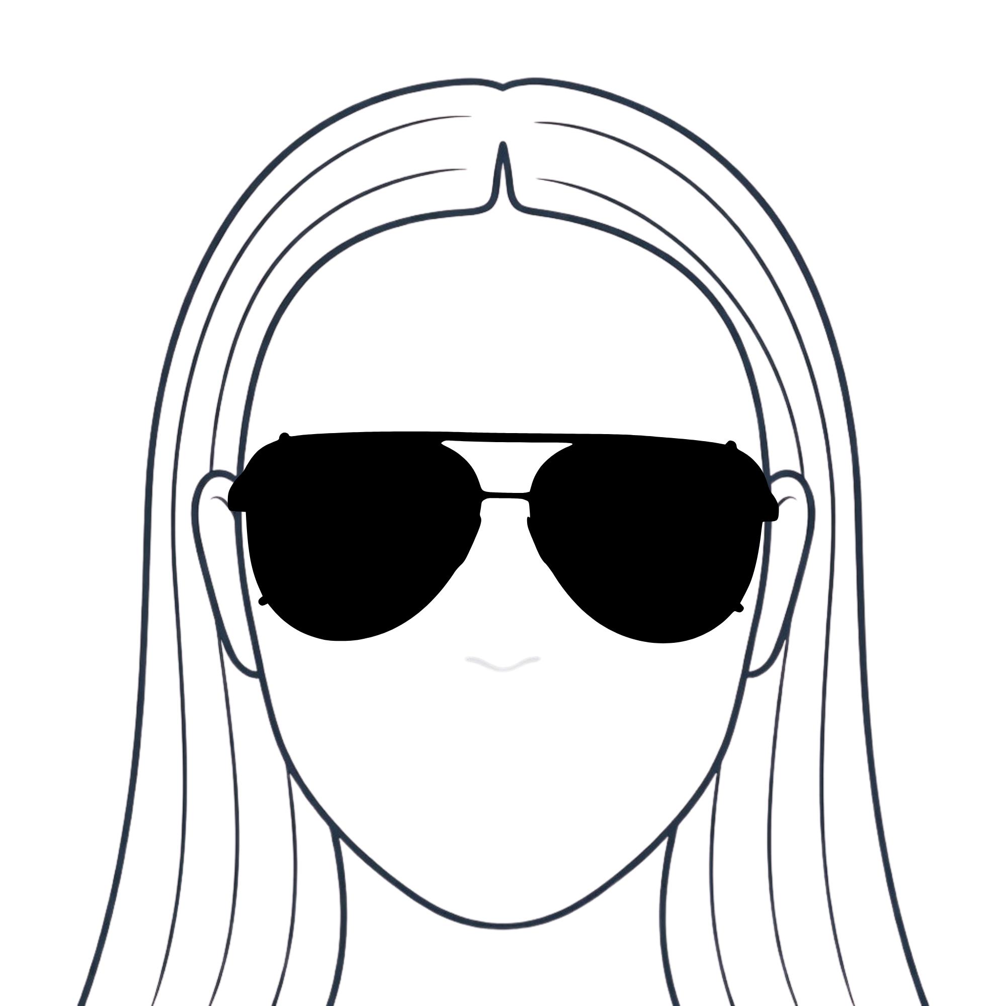 DAX Eyewear Shay Aviator Sunglasses – Hair Friendly & Tangle Free Polarized UV400 Shades for Men & Women