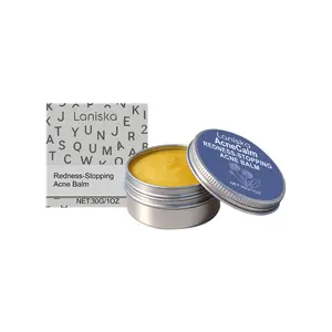 Acne Redness Relief Balm, Natural Face Cream for Blemish Oil Control, Plant-Based Moisturizing Skin Care for Sensitive, Oily Combination Skin