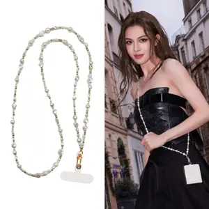 FOXVOX Phone Lanyard, Crossbody Cellphone Strap, Universal Mobile Phone Lanyard with Clasp for Travel, Anti Theft Phone Strap, Women's Fashion Accessories, Most Loved Gift Choice (Cellphone Case Not Included)