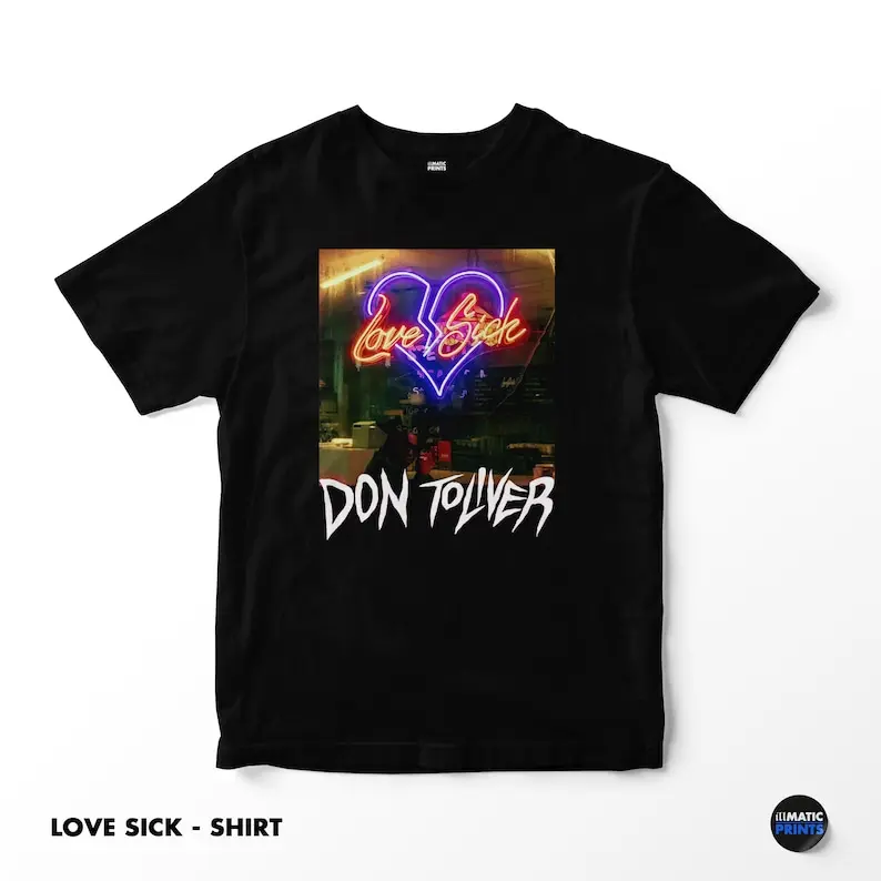 Don Toliver Vintage Style T-Shirt - Don Toliver Love Sick Shirt - Don Toliver tee - life of a don - heaven or hell - jackboys tee