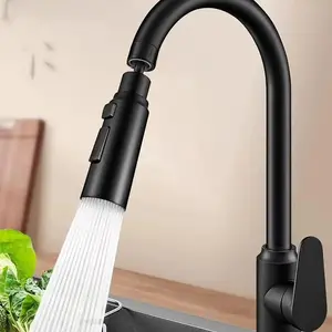 Kitchen Faucet without Water Pipe, 1 Count Splash-proof Kitchen Faucet, Water Saving Faucet & Universal Kitchen Sink Faucet, Bathroom Supplies, High Arc Faucet