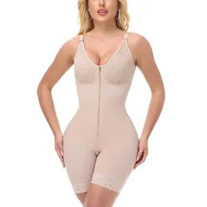 KELLYLEE Shapewear for Women Covered Bust Colombianas Fajas Bodysuit Tummy Control Butt Lifter Sleeveless Womenswear Soft Breathable Slimming Shapewear