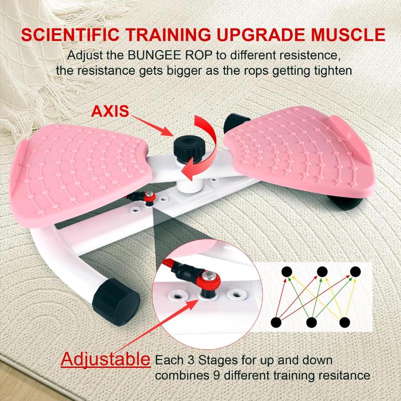 Waist Twist Machine for Home & Outdoor | Noiseless Design | Core Ab Workout Gear | TikTok Outdoor Fitness Essential