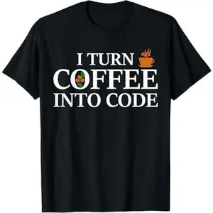 Programmer Devops Coffee Into Code T-Shirt