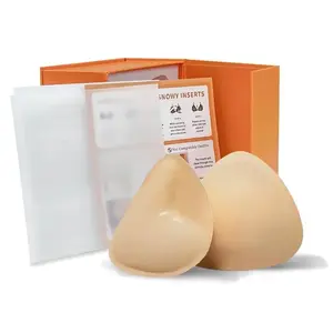 Sticky Inserts Bra - Instant Boost Sticky Inserts By SNOWY Reusable Invisible Chest Pad, Soft Comfortable Silicone Chest Pad, Women's Lingerie Accessories For Daily Wear gift Adhesive Bra Pads Push Up Breast Enhancers Pads