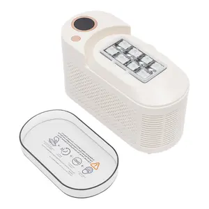 Countertop Portable Ice Maker 8 Cubes/Cycle 120W 100-230V & 12V Car Power for Home Kitchen RV Camping Restaurant Bar DIY beverage making