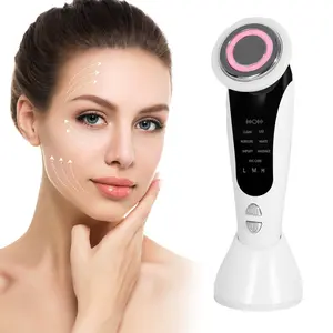 2027 New 7-In-1 Facial Lifting Massage Device, LED Light Heat Vibration Deep Cleaning Instrument, Face Contouring Tool, Facial Beauty Machine, Facial Cleansing Instrument, Ideal Gift