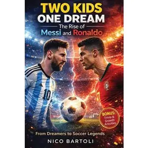 Soccer Books For Kids 8-12: Two Kids One Dream The Rise of Messi and Ronaldo: Build confidence, resilience and a growth mindset through the inspiring -- Nico Bartoli, Paperback