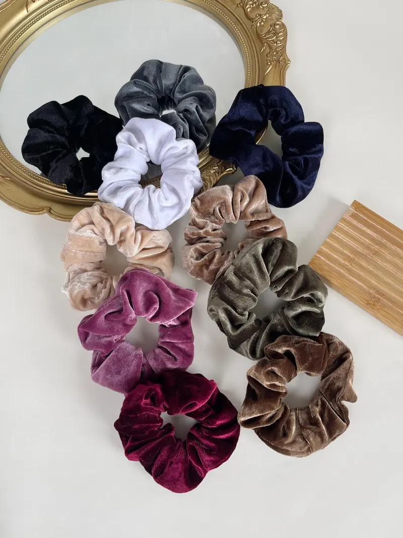 Prada Silk Geometric Scrunchie Hair Tie Prada Re-Nylon Scrunchie | Saks Fifth Avenue main image 3