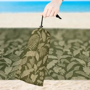 Sandproof Beach Blanket - JUNGLE VEIL, 59" x 79", Outdoor Mat, Durable & Portable, Perfect for Summer Trips, Picnic, Camping