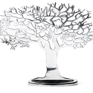 Tree of Life Pewter Decorative Piece - Unique Polished Design for Any Occasion - Perfect Gift Idea - Elegant Home Decor