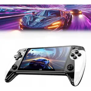 X9 Retro Handheld Game Console,Retro Game Console,5.5-Inch HD IPS Screen, 20,000+ Classic Games, TV Output, Bluetooth Controller, Expandable Storage, 5-Hour Battery Life