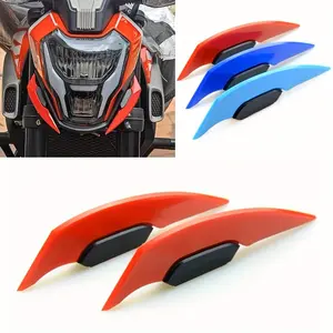 3D Wind Deflecr for Morcycles, ABS Material, Cusmizable Color, Side Sticker, Personalized Modification, for Scooter Electric Bikes, Compatible with Various Models