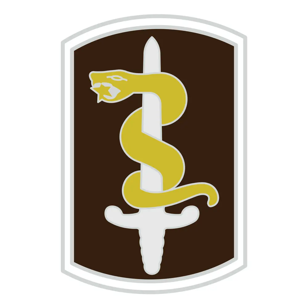 CSIB Vinyl Sticker - 30th Medical Command Combat ID Decal, Military Decor for DIY Scrapbooking & Stamping