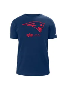 NEW ENGLAND PATRIOTS X ALPHA X NEW ERA T-SHIRT NEW ENGLAND PATRIOTS X ALPHA X NEW ERA T-SHIRT