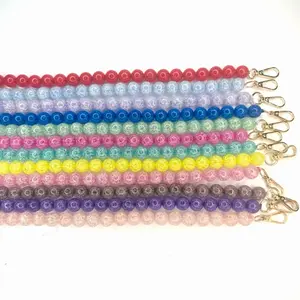 Frosted Pearl Purse Chain