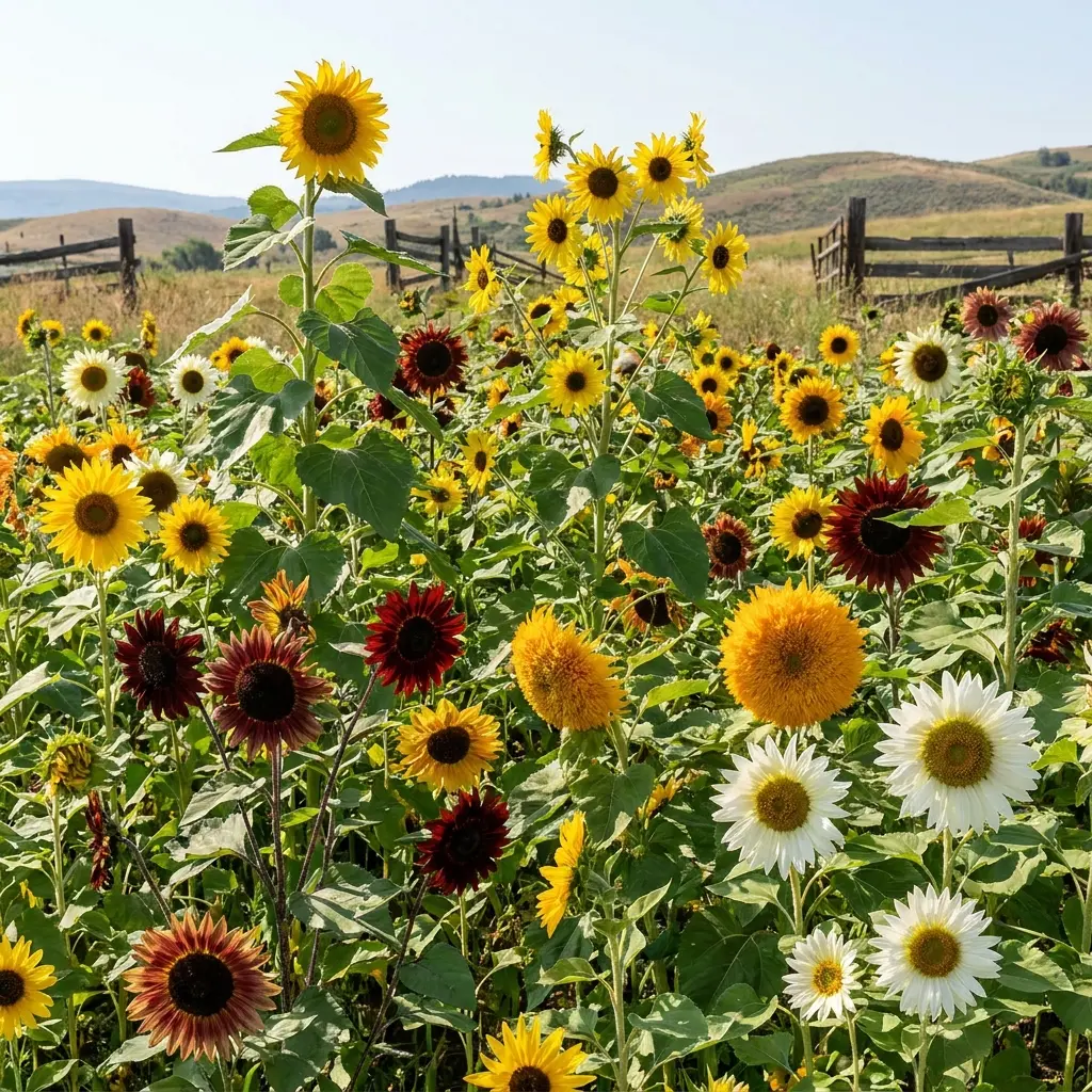 (8 Varieties, Approx. 400 Seeds)Sunflower Mix Seeds Heirloom Sunflower Seeds for Planting, Annual Flowers in Individual Seed Packet for Planting Home Garden Indoor & Outdoor Gardening