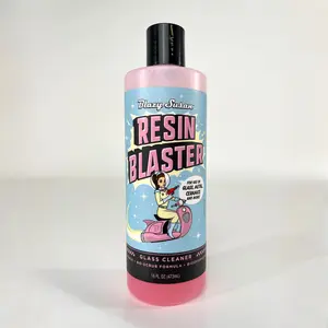 Blazy Susan Resin Blaster Glass Cleaner | 16oz, No-Scrub, Biodegradable, Reusable Formula