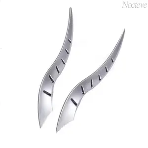 Dragon Horn Car Roof Decoration, Curved Shark Fin Style Exterior Trim, Creative Vehicle Styling Accessory, Streamlined Auto Decor for Cars, SUVs and Trucks, Easy Install Personalized Exterior Accent for Car Shows, Daily Driving and Gifts