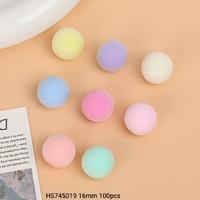 HS745019 16mm 100pcs Plush beads