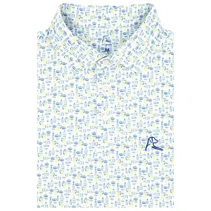 The Margarita Men's Short Sleeve Performance Polo