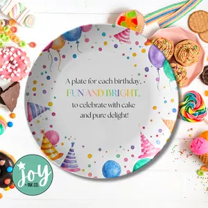 Fun & Bright Phrase Plate