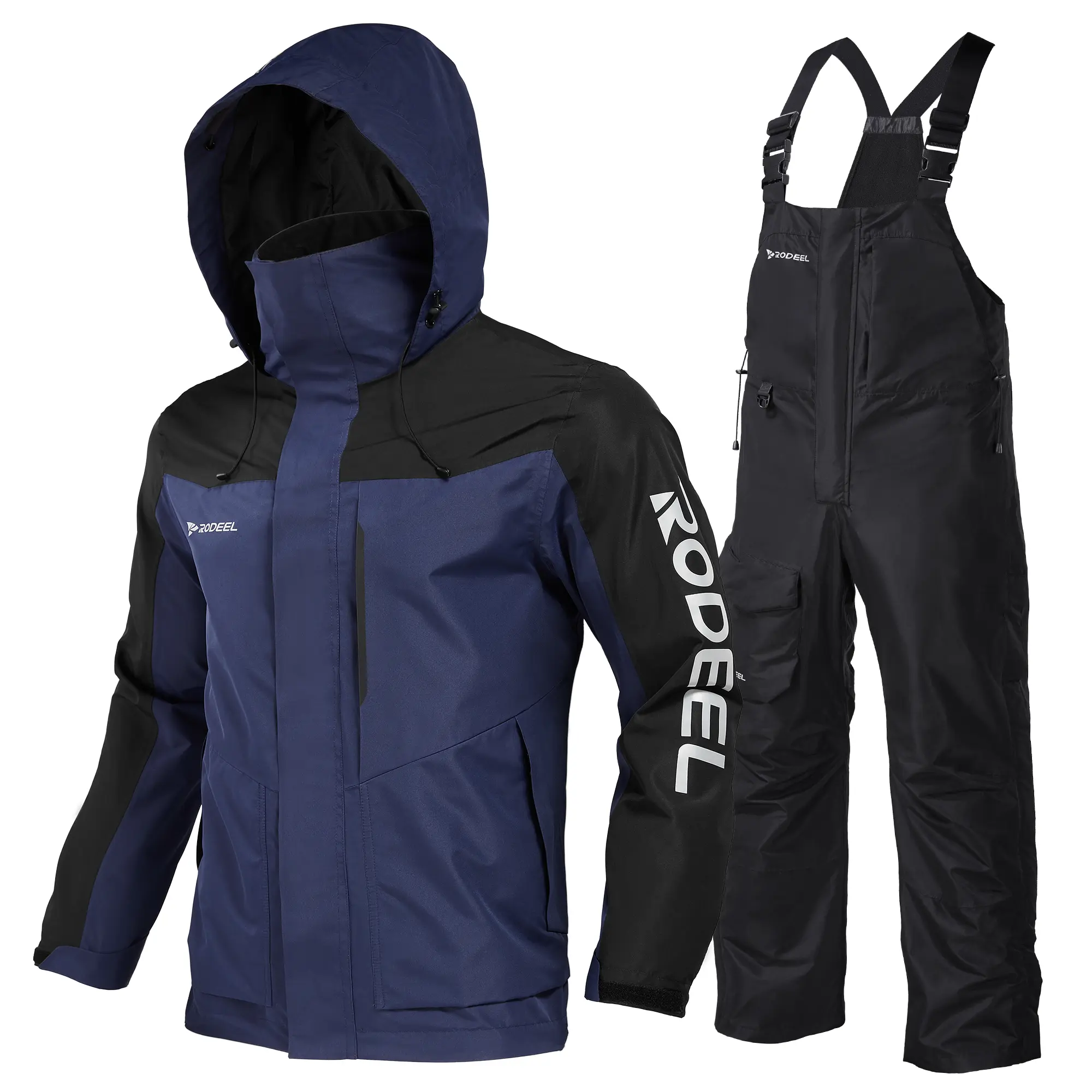 Premium Blue Jacket & Black Bibs 824