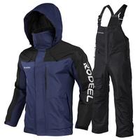 Premium Blue Jacket & Black Bibs 824