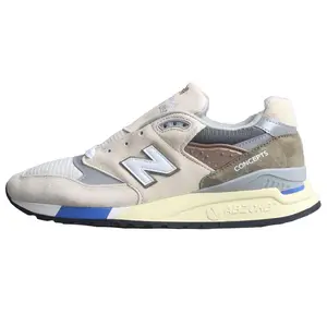 Men's New Balance NB 998 Low-Top Mesh Material Running Shoes, Ideal for Urban Commuting