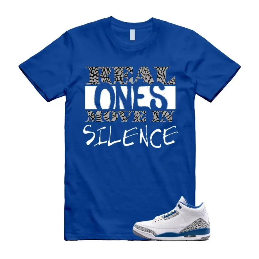 True Blue White Grey Outfit Shirt, 3 True Blue Shirt, Streetwear Graphic Tee, 100% Cotton, Casual Everyday Wear, Gift for Sneaker Lovers