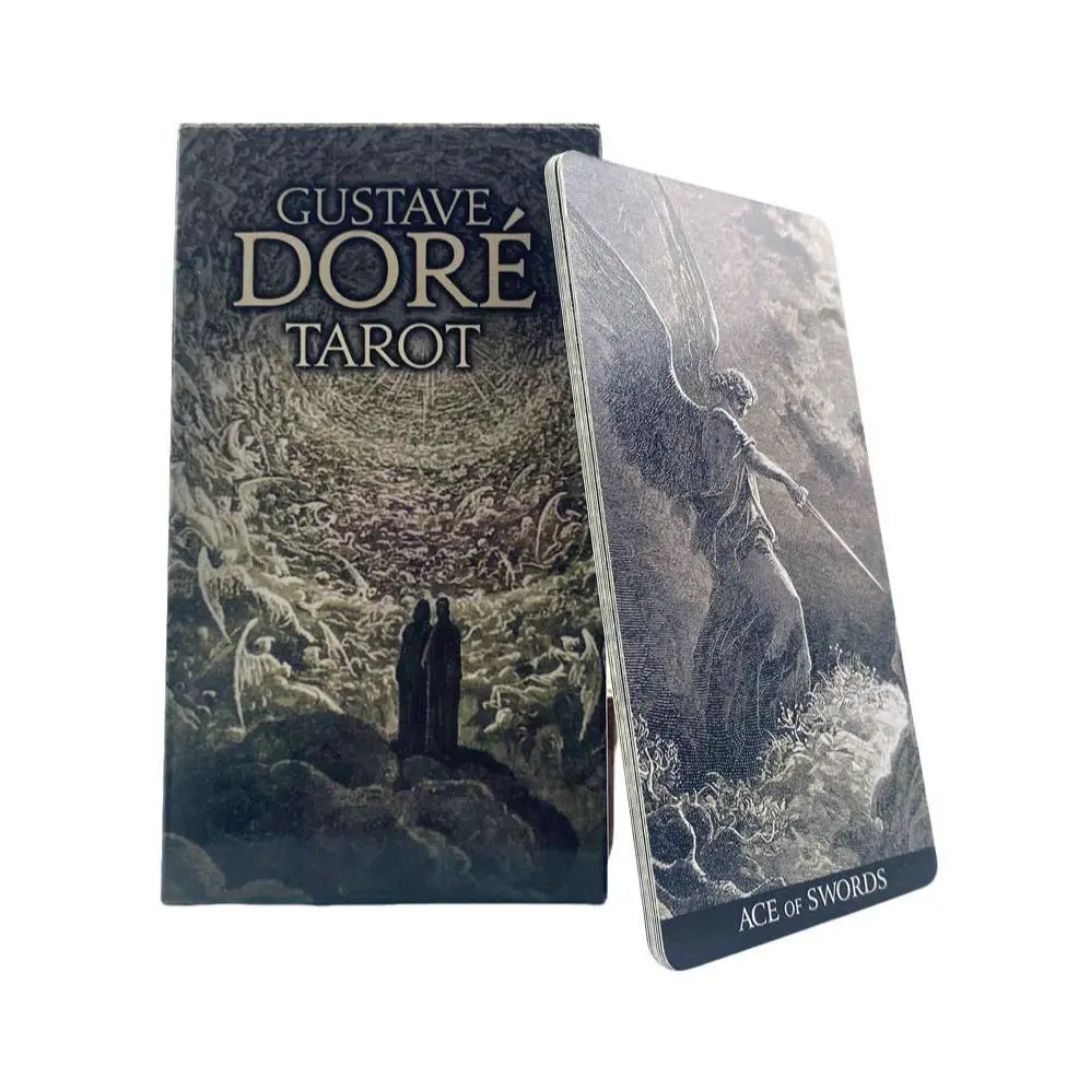 Tarot Card Game, 78pcs/box Tarot Card Game with Paper Instructions, Casual Table Card Game for Teenager & Adults, Fun Game for Family & Friends, Party Game Cards, Tarot Card Decks, Tarot Card Set