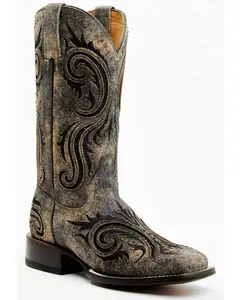 Women's Glenna Western Boots - Broad Square Toe