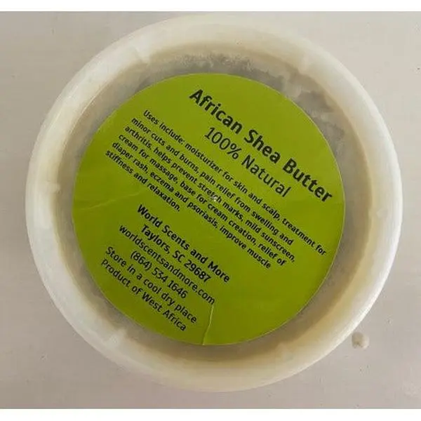 100 % Shea Butter from Ghana (West Africa) 8 Oz (226.796 g) Fragrance  Hydrating