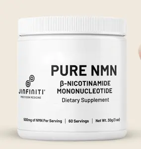 Pure NMN Powder Supplement 99.5%+ High Purity | NAD+ Booster for Energy, Metabolic Health & Anti-Aging | Supports Cellular Repair, Vitality & Longevity | Pharmaceutical Grade NMN, Third-Party Tested, cGMP Certified Healthcare Vitamin