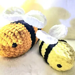 Buzz the Bumblebee – Handmade Crochet Toy