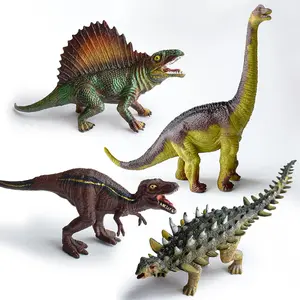 Realistic Dinosaur Models Set, Creative Photography Props, Miniature Landscape Decorations, Teaching Display, Desktop Window Ornaments