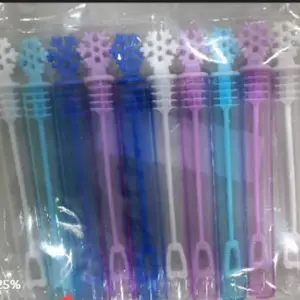 Golden Heart Bubble Wand Set, Mini Bubble Wands for Parties, Christmas, Thanksgiving, Valentine's Day, Birthday, Wedding, Outdoor Activities