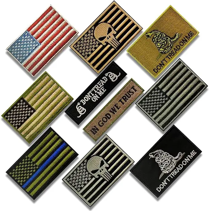 LEGEEON USA American Flag 2x3.25 Subdued Stars and Stripes Tactical Morale Hook&Loop Cap Patch LEGEEON USA American Flag 2x3.25 Subdued Stars and Stripes Tactical Morale Hook&Loop Cap Patch